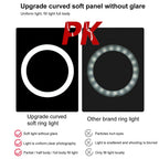 10.2 Dual Phone Tripod with Usb Ring Light & Remote