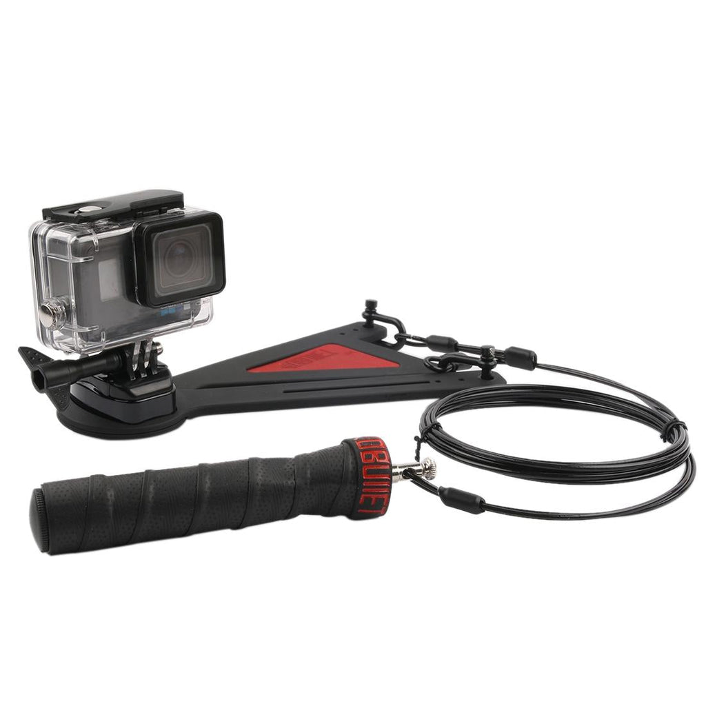 360 Degree Selfie Mount for Action Cameras with Flex Clamp