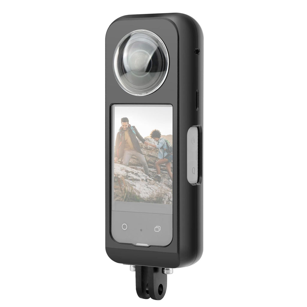 Metal Protective Cage for Insta360 X3 with Lens Protector