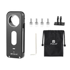 Metal Protective Cage for Insta360 X3 with Lens Protector