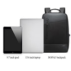 Large Capacity Anti-Theft Waterproof Shoulder Bag With Usb Port - Black 30.5X13X45Cm