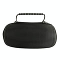 Portable Bluetooth Speaker Storage Box with Strap & Carabiner for Jbl Charge 5 - Black