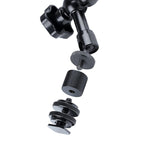 Adjustable Magic Arm With Phone Clamp & Large Claws - 11 Inch Black