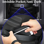 Waterproof Anti-Theft Outdoor Shoulder Bag With Usb Port - Large Capacity - Black