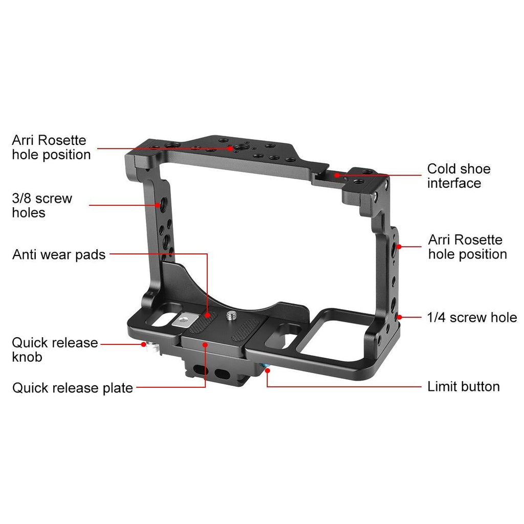 Nikon Z6 / Z7 Video Camera Cage Rig - Filmmaking Essential