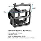 Thicken Housing Shell with Insurance Frame and Uv Lens for Gopro Hero