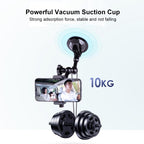 Articulating Magic Arm with Suction Cup Phone Mount 4.5 - 7.2 Inch Phones