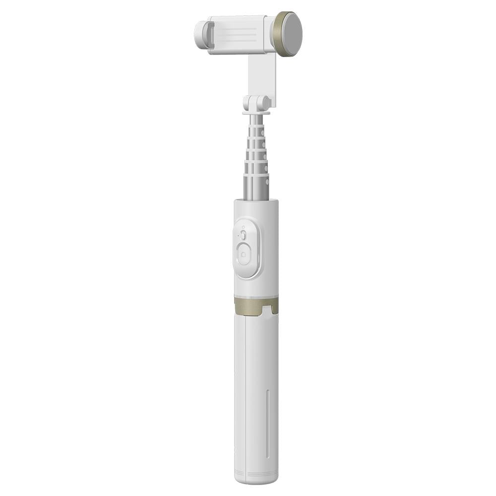 Reinforced Bluetooth Remote Control Selfie Stick with Hidden Design - Black