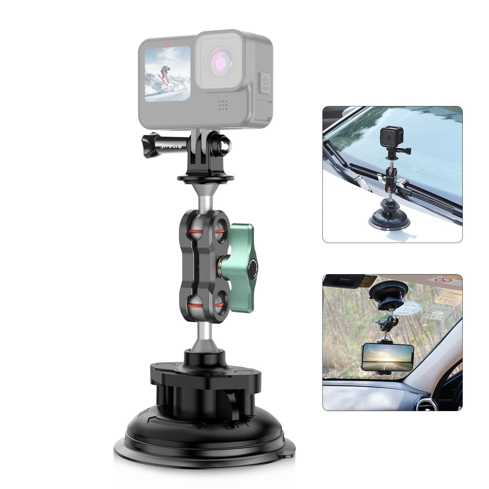 Aluminum Alloy Magic Arm with Strong Suction Cup