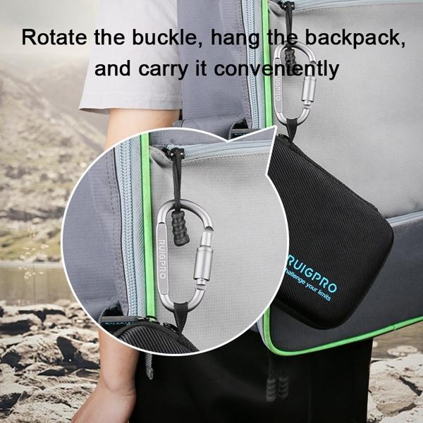 Portable Shockproof Waterproof Case for Dji Action Camera - 17.3 x 12.3 x 6.5 Cm