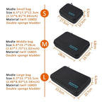 Portable Shockproof Waterproof Case for Dji Action Camera - 17.3 x 12.3 x 6.5 Cm