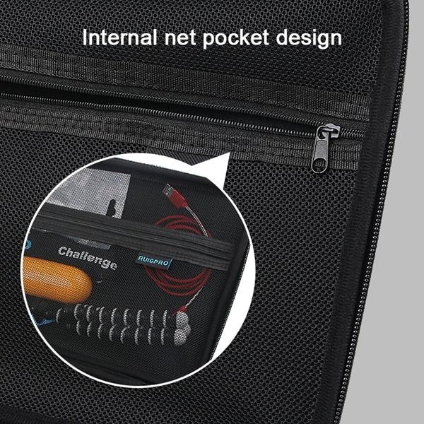 Portable Shockproof Waterproof Case for Dji Action Camera - 17.3 x 12.3 x 6.5 Cm