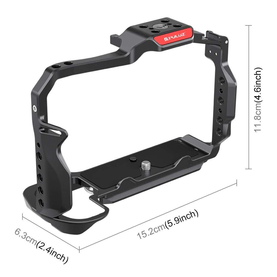 Metal Camera Cage For Nikon Z6Iii / Z6Ii - Stabilizer Rig Black