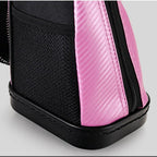 Lightweight Golf Shoulder Bag - Nylon Material - Black