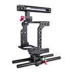 Video Camera Cage Stabilizer - Black Handle