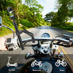 Dualheads Crab Clamp Handlebar Mount for Action Cameras