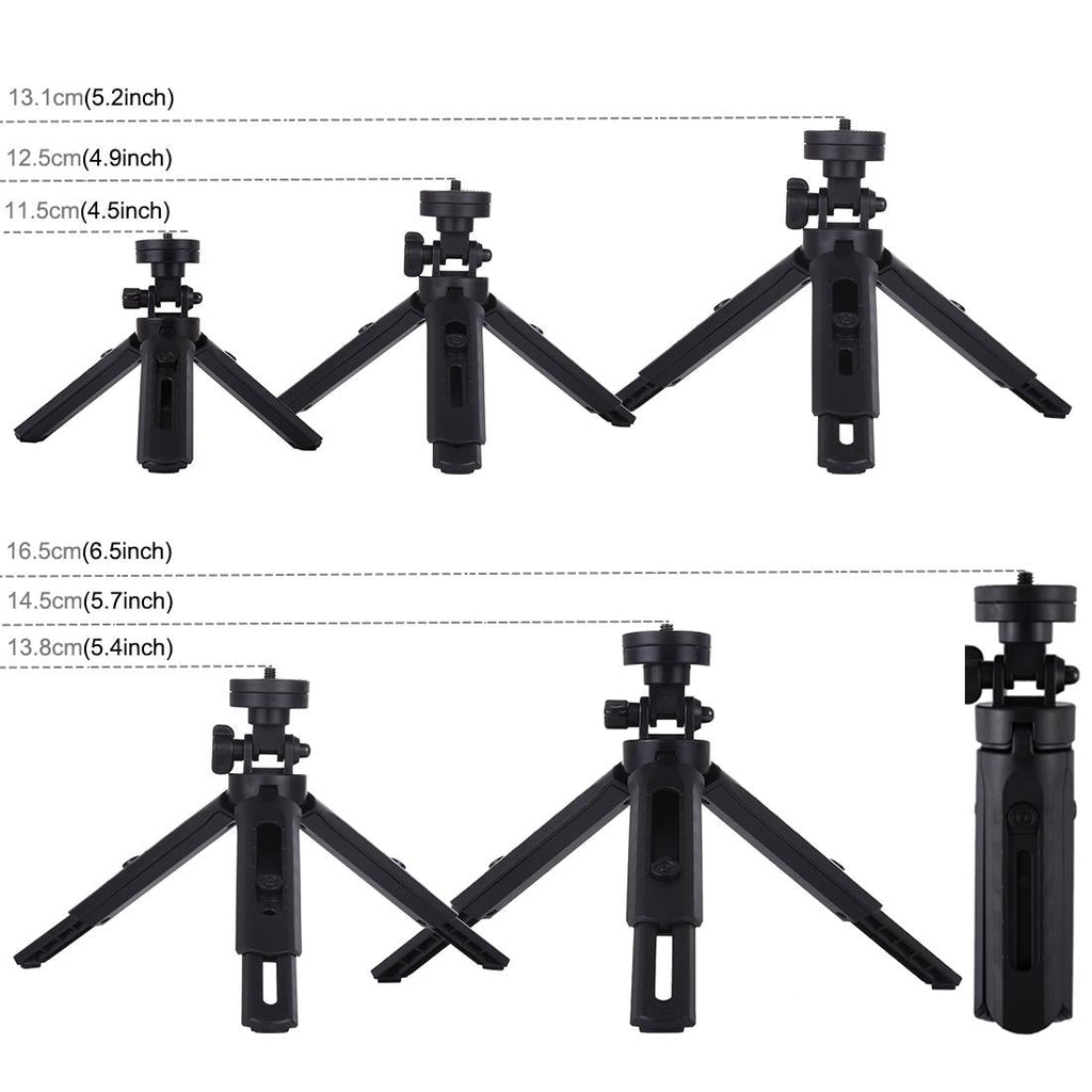 6.2 Led Ring Light with Usb 3 Modes Dimmable Vlogging Photography Video Pocket Tripod Mount Cold Shoe Ball Head Black