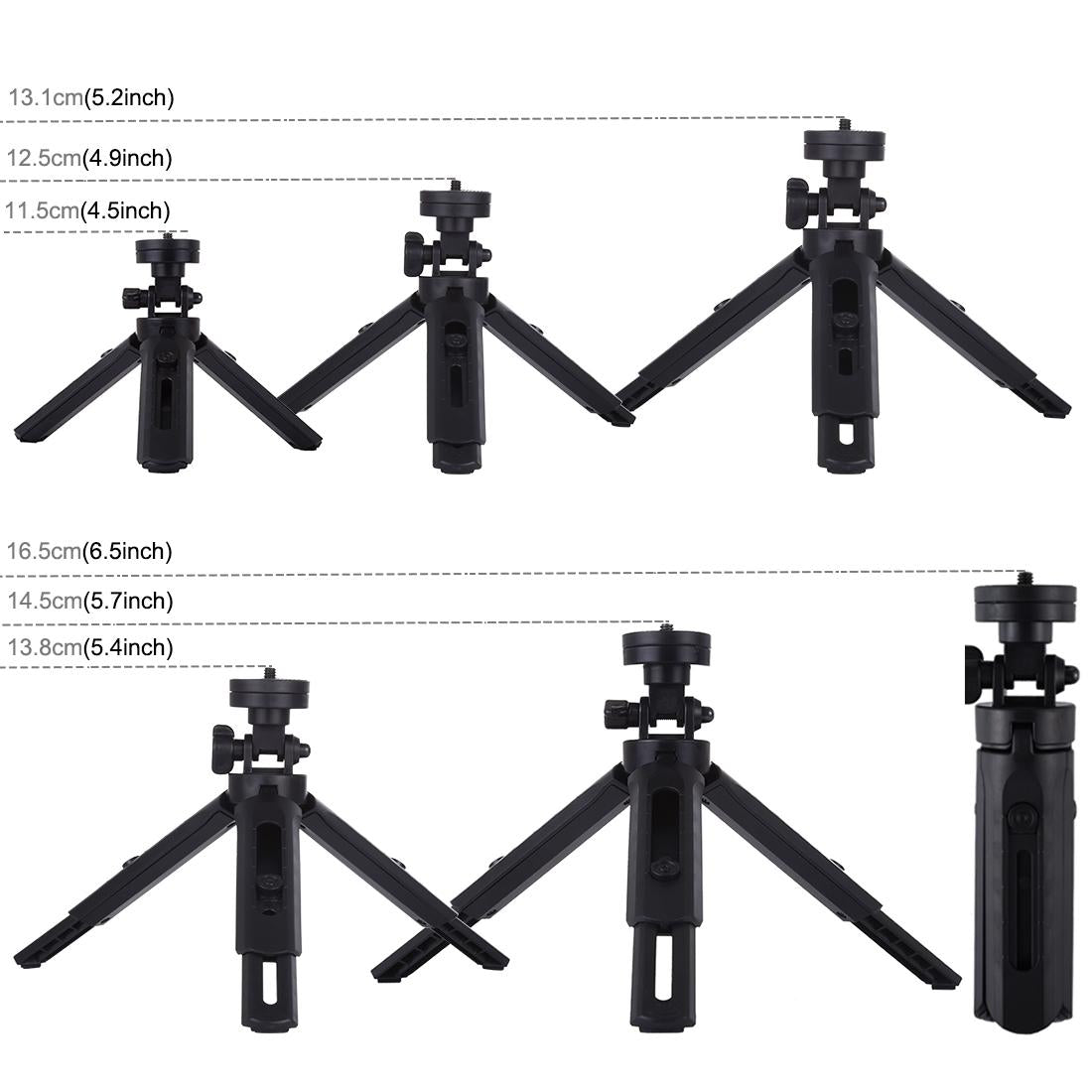 6.2 Led Ring Light with Usb 3 Modes Dimmable Vlogging Photography Video Pocket Tripod Mount Cold Shoe Ball Head Black