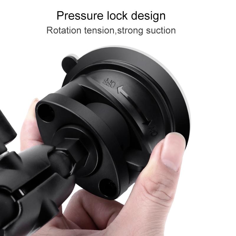 Steel Mount Holder with Tripod Adapter and Safety Buckle