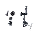 7 Articulating Magic Arm With Adjustable Friction & Large Claws Clips - Black