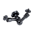 7 Articulating Magic Arm With Adjustable Friction & Large Claws Clips - Black