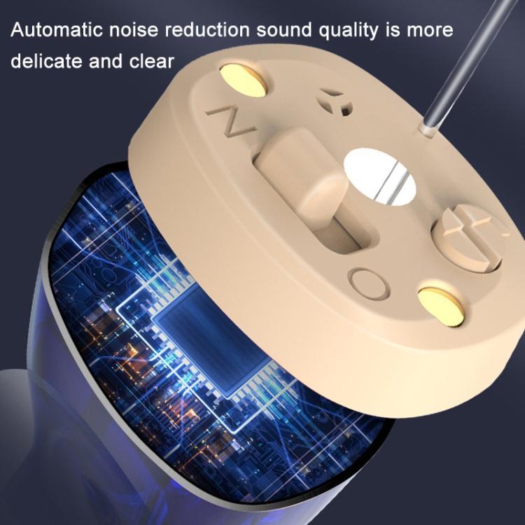 Digital Hearing Aid With Display & Charging - Red Blue + Black Compartment
