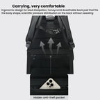 Large Capacity Business Shoulder Bag For Men - Green