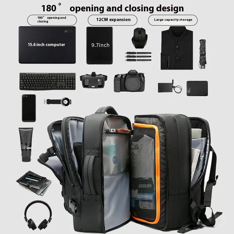Large Capacity Business Backpack For Men - Blue