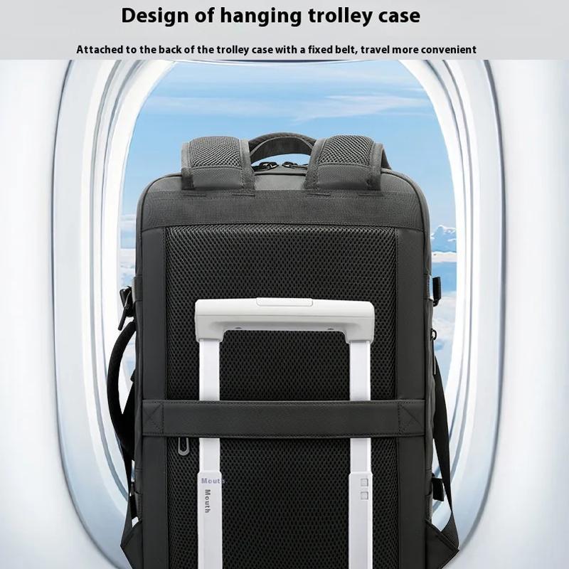 Large Capacity Business Backpack For Men - Blue