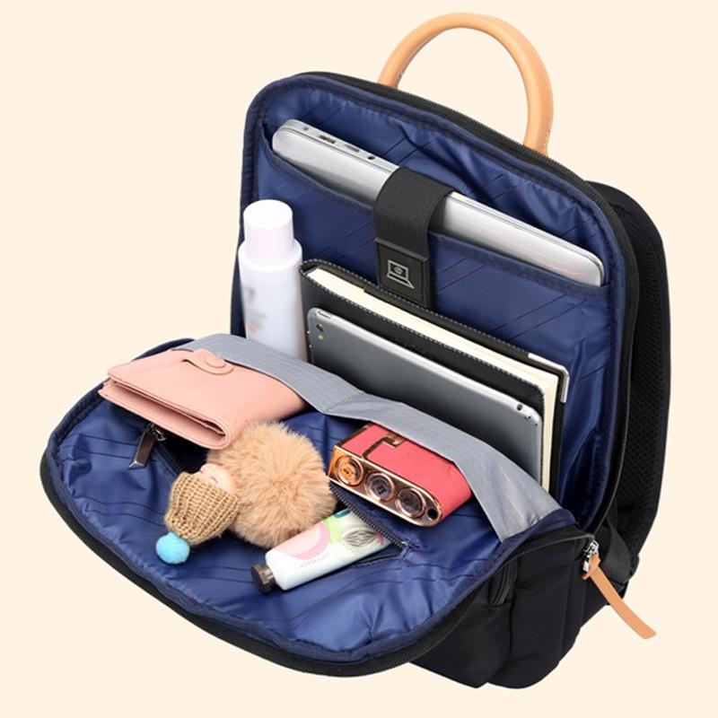 14-inch Thin & Light Waterproof Business Backpack - Blue