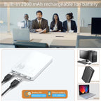 Portable Led Fill Light for Phone Laptop and Video Conferencing - Purple