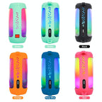 Shockproof Silicone Protective Case for Jbl Pulse4 with Carabiner & Lanyard - Rose Red