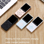 Ultra Thin Lossless Mp4 Player With Hd Video & Sound Quality - Black