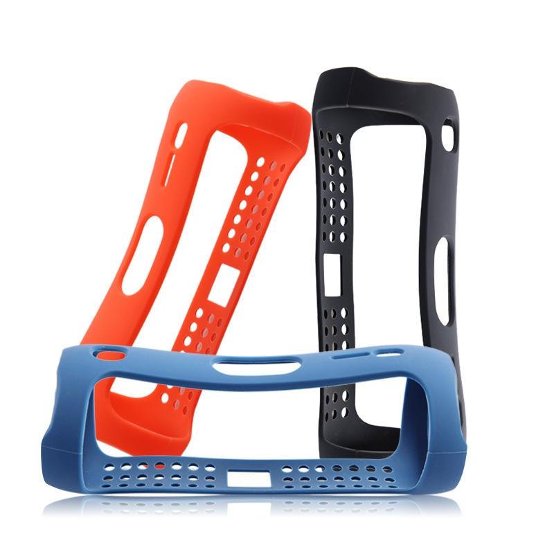 Eco-friendly Silicone Case for Jbl Flip 5 Bluetooth Speaker - Navy Blue