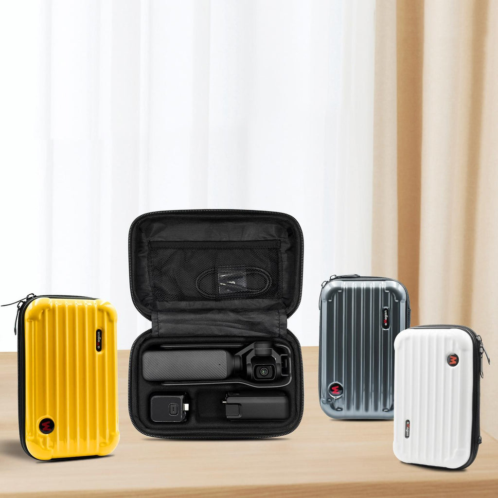 Small Organizer Bag for Sports Camera Accessories 18.5 x 11.5 x 6cm - Pearl White