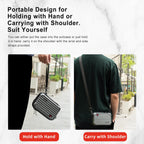 Small Organizer Bag for Sports Camera Accessories 18.5 x 11.5 x 6cm - Pearl White