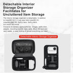 Waterproof Hard Shell Storage Bag for Amagisn - Compact Size - Pearl White