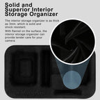Waterproof Hard Shell Storage Bag for Amagisn - Compact Size - Pearl White