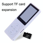 Ultra Thin Screen Mp4 Player Lossless Sound - Red