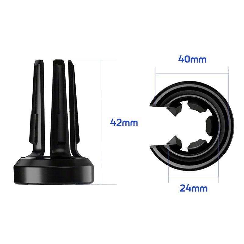 Easy Install Bike Handlebar Mount - Blue
