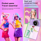 Retro Kids Camera With Dual-Lens 4K Hd Ccd - 2.4 Inch - Purple