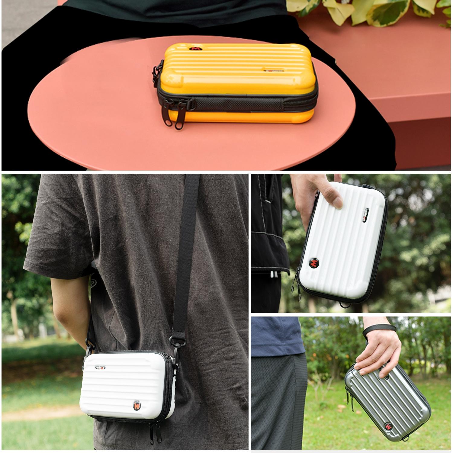 Hard Shell Storage Bag for Insta360 X4 Camera - White