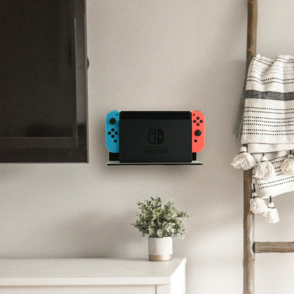 Bluetooth Speaker Wall Storage Bracket - Home Living Room Organizer - Transparent