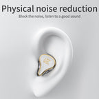 Hybrid Bluetooth 5.2 True Wireless Tws Earphones - Kz Sk10 - Black