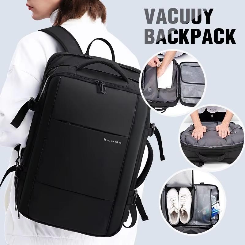 Large Capacity Men Shoulder Backpack - Gray