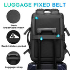 Large Capacity Men Shoulder Backpack - Gray