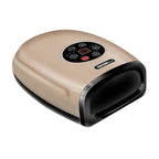 Hand Finger Joint Massager Wrist Palm Physiotherapy Mouse Meridian Acupoint Plug Amber Gold - Rose Red