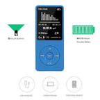 8Gb Portable Lcd Fm Radio Mp3 Mp4 Player - Pink 8Gb