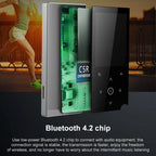 2.4 Inch Touch Mp4 / Mp3 Player 16Gb Memory E Book / Alarm / Timer No Bluetooth - Black