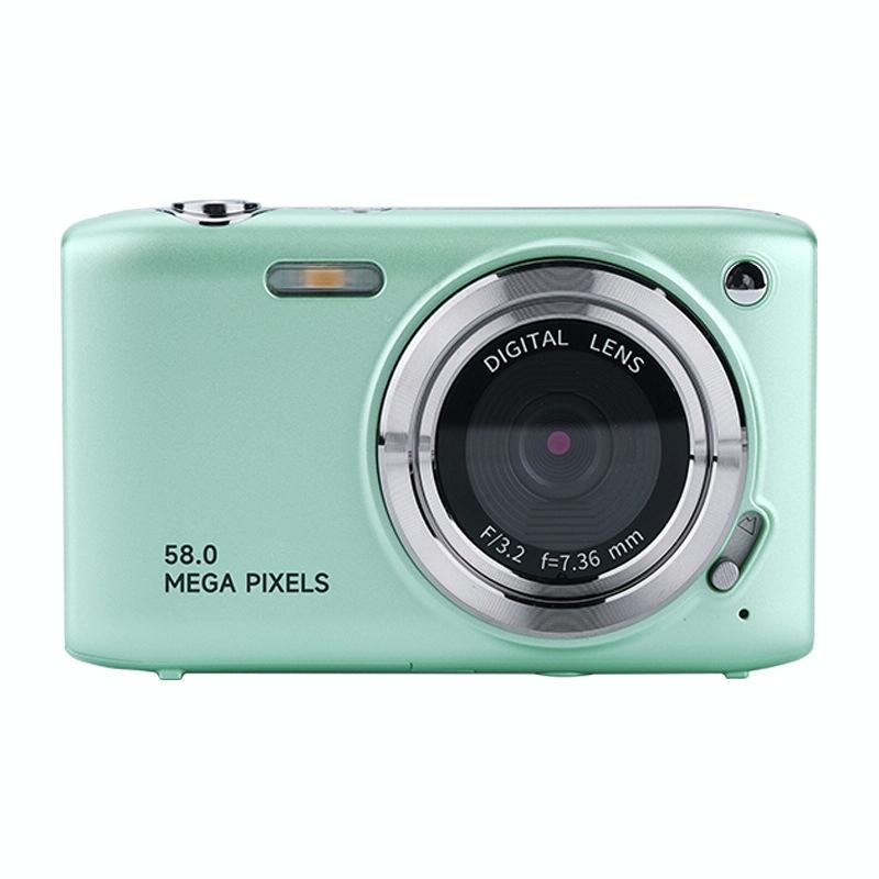 Portable 16X Zoom Hd Digital Camera With 2.88 Ips Screen - Green
